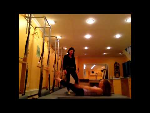 Evolution Pilates - Mat Work - The Hundred workday