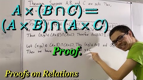 Prove that A x (B ∩ C) = (A x B) ∩ (A x C) [ILIEKMATHPHYSICS]