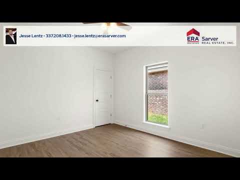 1277 Miller St., Deridder, LA home video tour