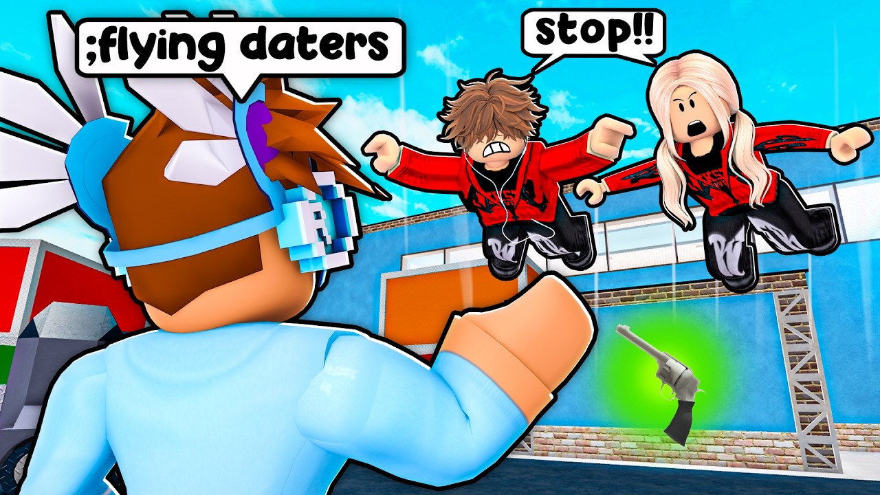 Admin Trolling ONLINE DATERS In MM2...