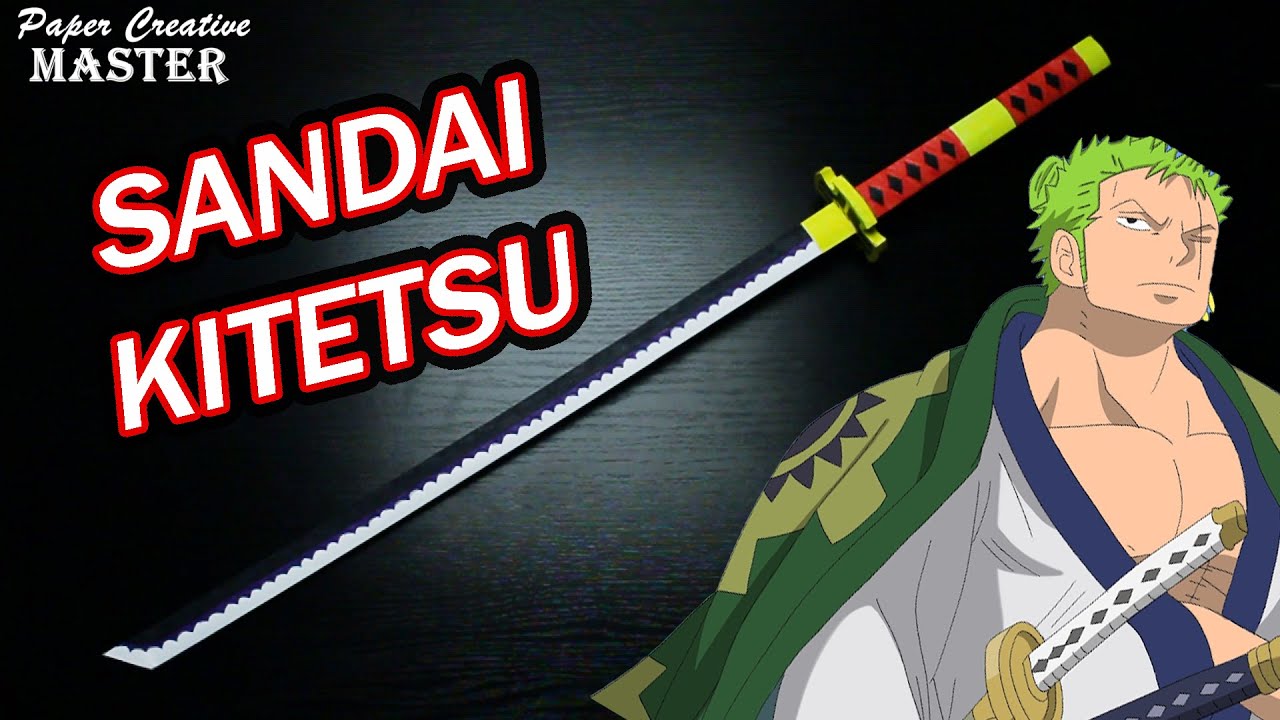 How to make a Zoro Katana out of paper, One Piece