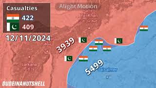 India-Pakistan Border War using Google Earth