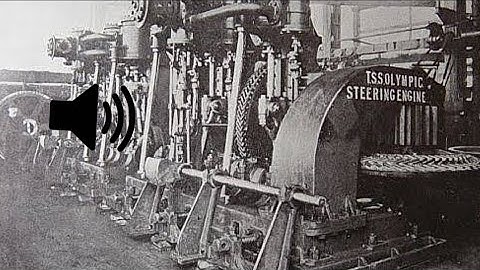 Titanic Steam Engines Sounds  - Movie VS Real Life