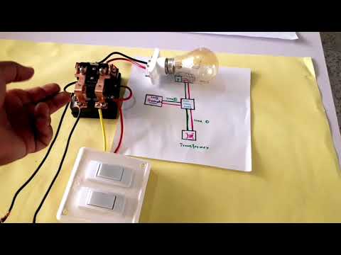 Automatic changeover relay connection detail in Urdu||Hindi