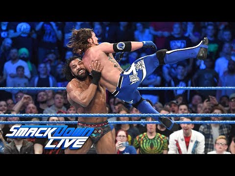 Jinder Mahal vs. AJ Styles - WWE Championship Match: SmackDown LIVE, Nov. 7, 2017