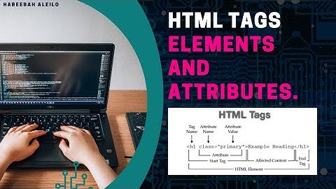 DIFFERENCE BETWEEN HTML TAGS, ELEMENTS, and ATTRIBUTES: A very clear explanation!