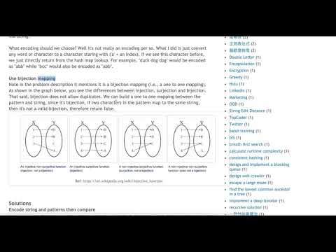 Baozi Training Leetcode 290 solution:Word Pattern