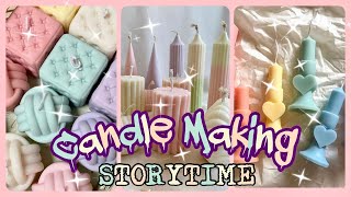 🕯 Candle Making Storytime 🕯| Bf wants me to board my dog while his mom visits 😠
