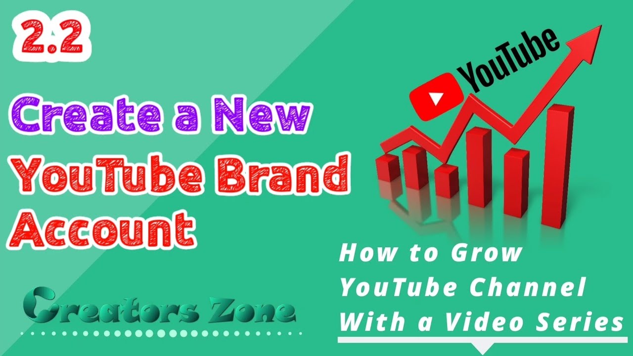 How to Create YouTube Brand Account | YouTube Brand ...