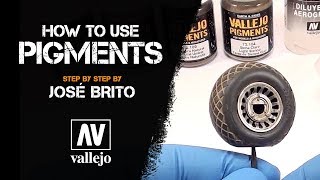 Vallejo Pigments on models and dioramas