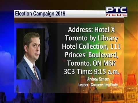 Itinerary Andrew Scheer