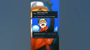 Greatest COMEBACK Of OBITO Uchiha NARUTO SHIPPUDEN SHORTS AA EDIT 