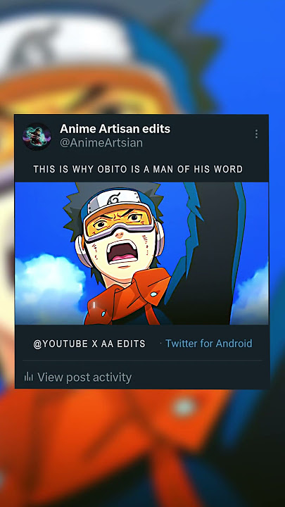 Greatest COMEBACK of OBITO  Uchiha | NARUTO SHIPPUDEN SHORTS | AA EDIT