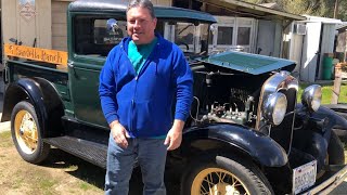 How to remove a stuck distributor from a 1930 Ford Model A pickup. Can we get it running again?