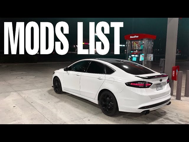 FORD FUSION MODS LIST! 