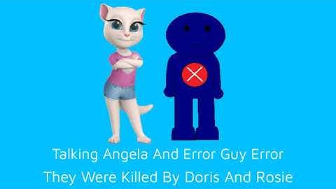 Talking Angela And Error Guy Error (Barney Error 63)