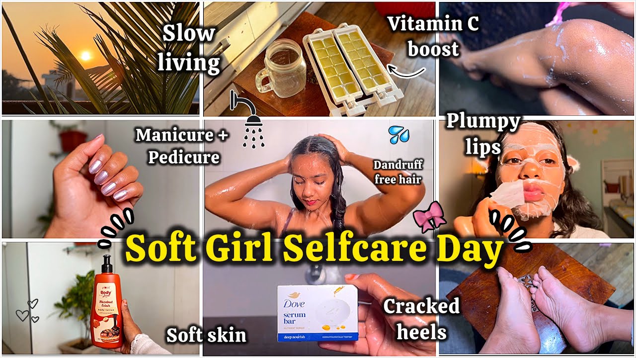 A Slow Living Self-Care Day (ASMR) 🌿💆‍♀️✨ 