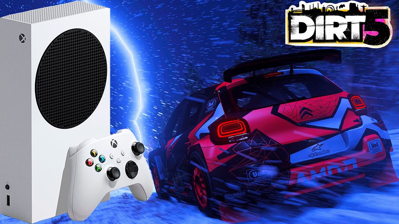 Dirt 5 НА Xbox Series S Геймплей 60 FPS