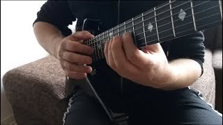 Death - Sacred Serenity (guitar cover incl. solos)