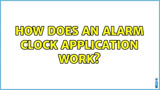 How does an alarm clock application work? screenshot 4