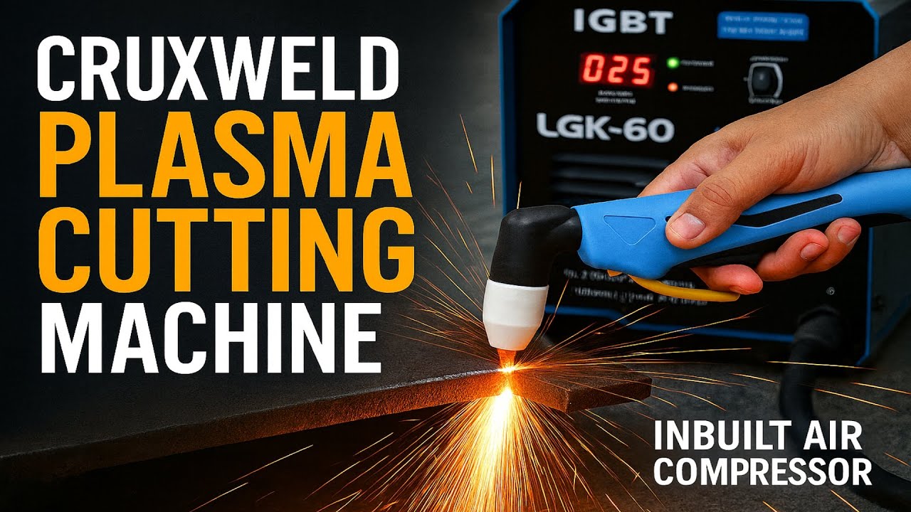 Аппарат плазменной резки CUT-60 со встроенным компрессором | Внешний компрессор не требуется!