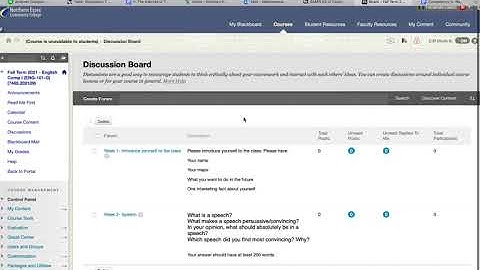 Blackboard Navigation Video