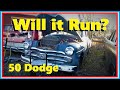 1950 Dodge First Start in 40 Years! (And More!)