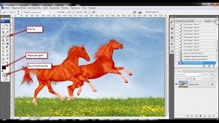 Фотомонтаж в Photoshop с помощью масок Фотомонтаж в Photoshop с помощью масок