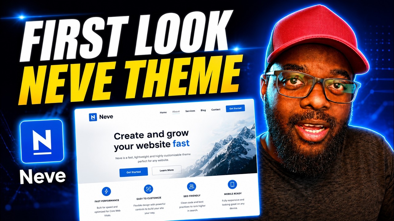 Neve Core Neve Theme, First Look! - YouTube