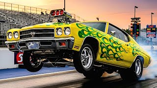 Epic Old School Drag Racing Cars At Edgewater Motorsports Park Vintage Muscle 