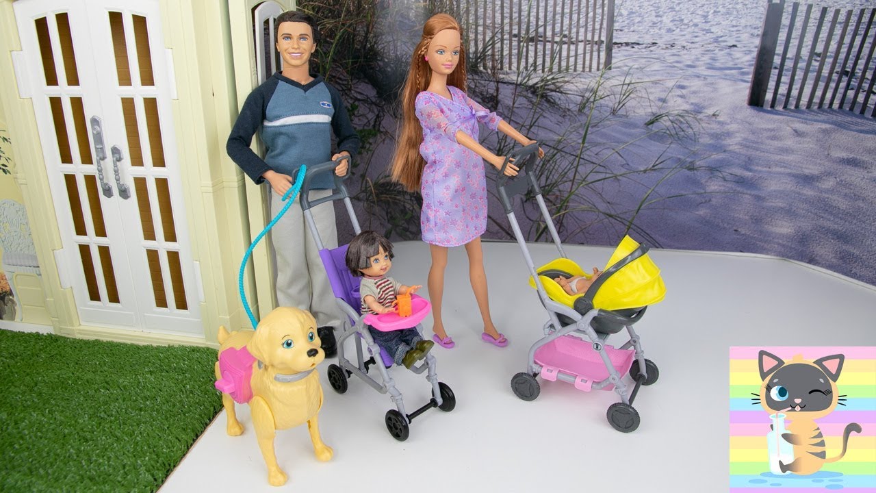 midge & baby happy family barbie