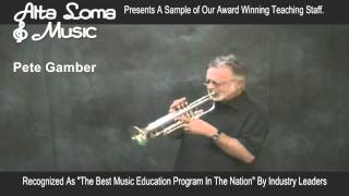 Pete Gamber Trumpet Lessons Rancho Cucamonga @ Alta Loma Music