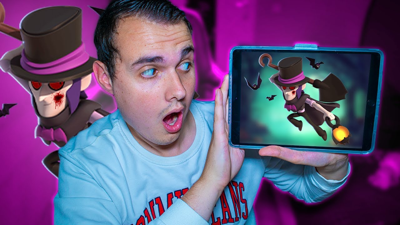 Roep NOOIT MORTIS Van BRAWL STARS Op In Het HORROR BOS...! *Hij VALT MIJ AAN..!*