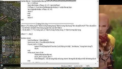 Hướng dẫn Auto mở túi event + sử dụng event - Võ Lâm Private Hiệp Hành Thiên Hạ