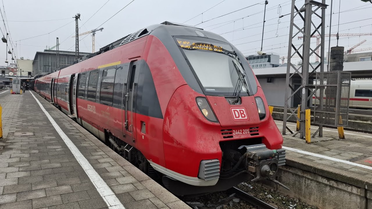 RE 61 von Mittenwald nach München Hbf 