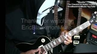 How To Play SPOOKY Classics IV On Guitar Chords Lesson - @EricBlackmonGuitar chords