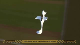 Flight Test spinning a Diamond DA40 NG Landing a DA40 Tundra on rough terrain