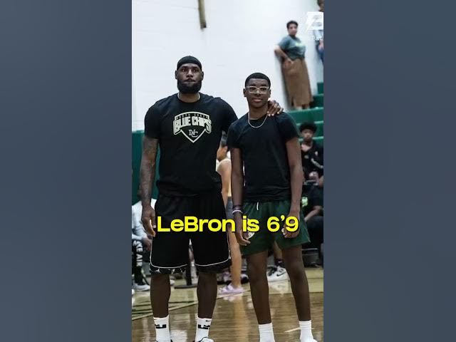 BRYCE JAMES CRAZY HEIGHT TRANSFORMATION 😱👀 Taller than Lebron??