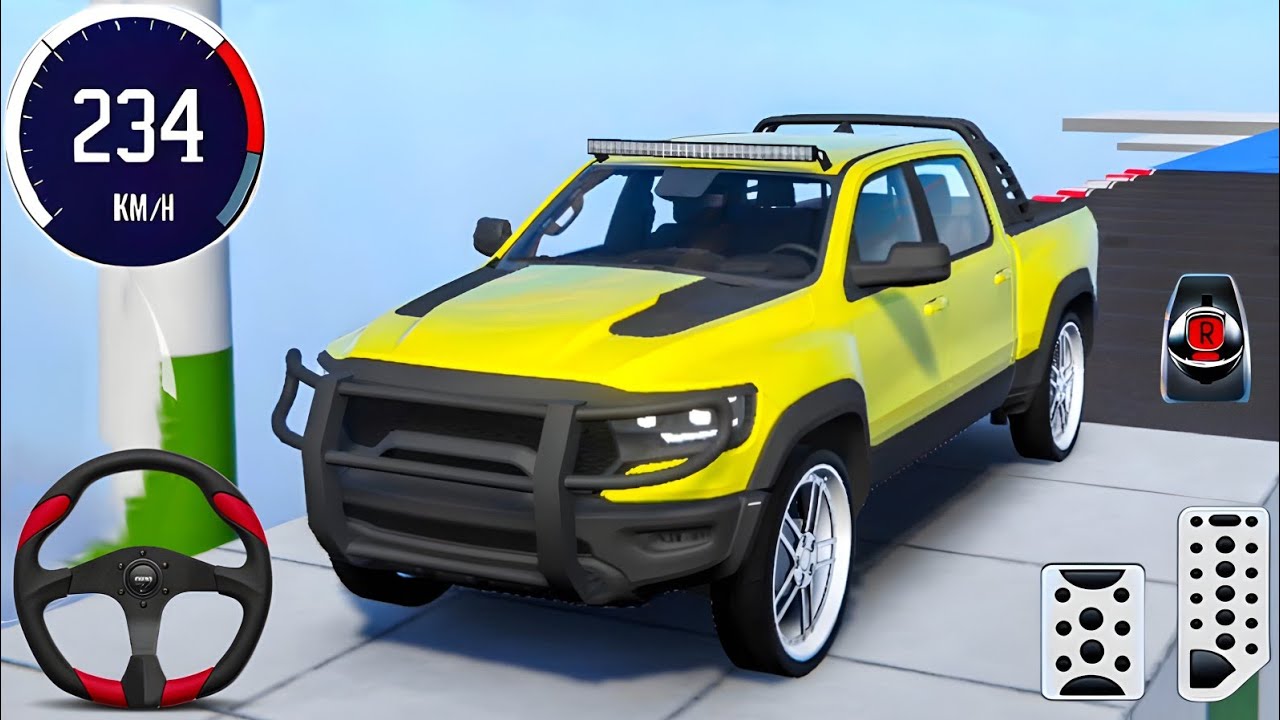 Impossible Mega Ramp Car Parking Game 2026 | New Mega Ramp Games Like GTA 5 Part 2