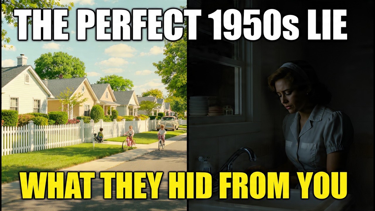 The Hidden Misery Behind 1950s “Perfect Neighborhoods” No One Told You About