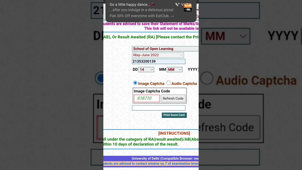 Sol B.A Program 2 sem results declared 