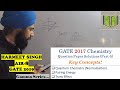 GATE 2017 Chemistry Question Paper Solutions (Part 5) | Normalization, Pairing Energy & Trans Effect Explained 🧪