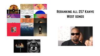 REranking and rating all 257 Kanye West songs