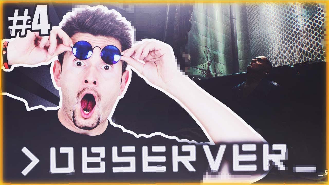 OBSERVER #4 | Dopadł mnie strach… cyberpunk font