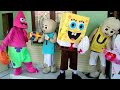 TERPESONA !! SPONGEBOB SQUAREPANTS, PATRICK STAR & UPIN IPIN COSPLAY GOYANG BADUT LUCU KATA-KATA