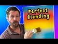 The Perfect Way To Blend Smooth Oil Paint Colors (Wet On Wet Style)