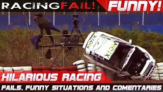 FUNNY RACING 2! Best of Fails, Hilarious Situations and Commentaries of 20172022 Compilation