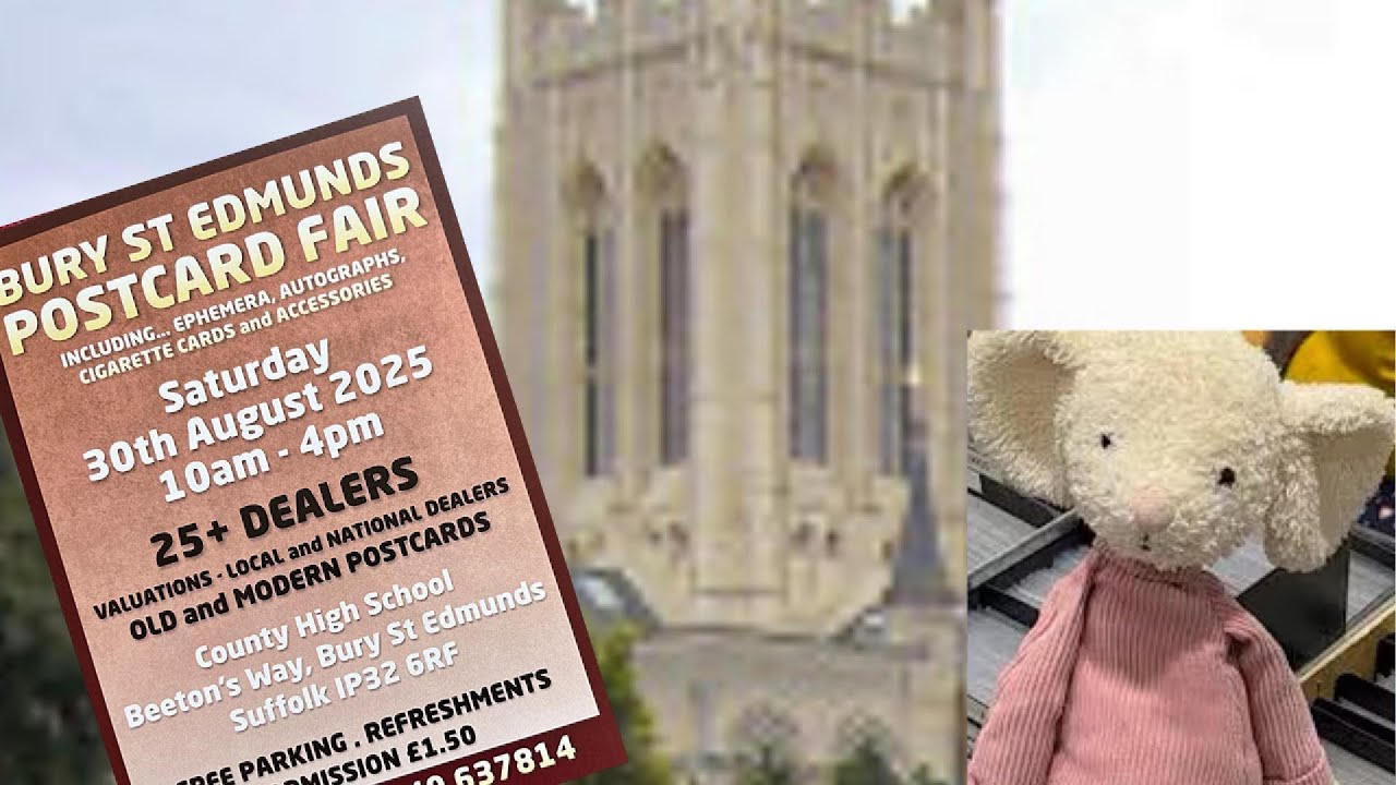 Bury St Edmunds Postcard Fair  #postcard @elpc3462  #philately #collectables