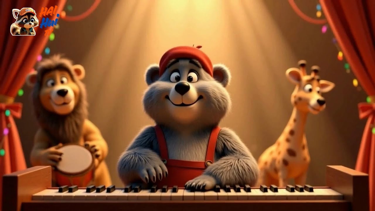 Ursul Cu Rochita - Hai Hui Cu Trupa Lui | COLAJ Cantecele pentru copii