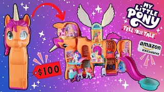 💸😲I Spent $100 So You Don't Have To! My Little Pony Sunny's Pony-to-Playset Reveal! #friendchip